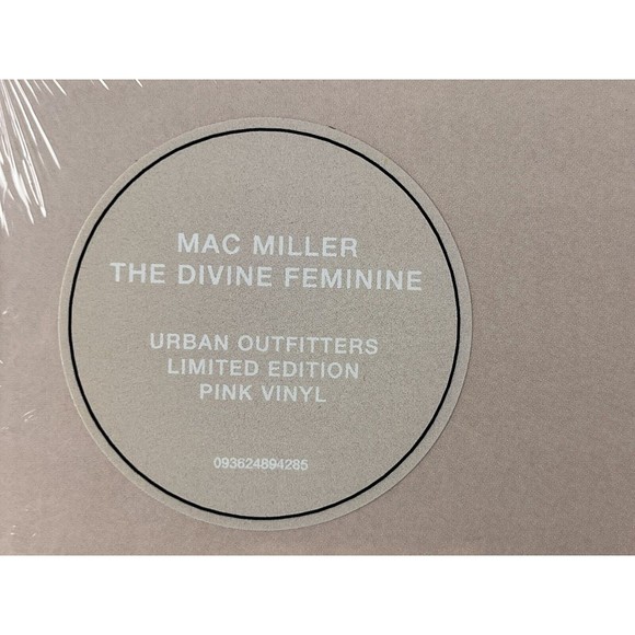 New/Sealed MAC MILLER - The Divine Feminine 2LP, Urban Outfitters, Pink Vinyl - Picture 3 of 12